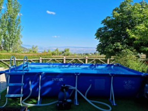 4 bedrooms house with private pool and enclosed garden at Illora